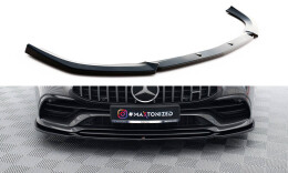 Cup Spoilerlippe Front Ansatz V.2 für Mercedes-AMG GT 53 4-Door Coupe X290 schwarz Hochglanz
