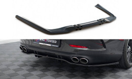 Mittlerer Cup Diffusor DTM Look Heck Ansatz für Mercedes-AMG GT 53 4-Door Coupe X290 schwarz Hochglanz