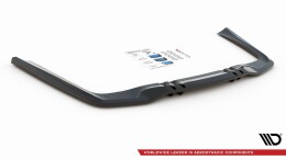 Mittlerer Cup Diffusor Heck Ansatz DTM Look passend für Mercedes-AMG 53 4 Türer Coupe schwarz Hochglanz