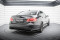 Mittlerer Cup Diffusor Heck Ansatz DTM Look passend für Mercedes-Benz E63 AMG Limousine W212 Facelift schwarz Hochglanz