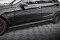 Seitenschweller Ansatz Cup Leisten passend für Mercedes-Benz E63 AMG / AMG-Line Limousine W212 Facelift schwarz Hochglanz