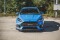 Street Pro Cup Spoilerlippe Front Ansatz  + Flaps für Ford Focus RS Mk3 SCHWARZ+ HOCHGLANZ FLAPS