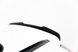 Heck Spoiler Aufsatz Abrisskante passend für Volvo XC60 Mk2 R-Design schwarz Hochglanz
