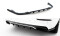 Mittlerer Cup Diffusor Heck Ansatz DTM Look passend für Volvo XC60 Mk2 R-Design schwarz Hochglanz