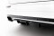 Mittlerer Cup Diffusor Heck Ansatz DTM Look passend für Volvo XC60 Mk2 R-Design schwarz Hochglanz