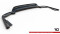 Mittlerer Cup Diffusor Heck Ansatz DTM Look passend für Volvo XC60 Mk2 R-Design schwarz Hochglanz