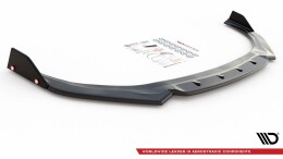 Cup Spoilerlippe Front Ansatz + Flaps V.6 für Hyundai I30 N Mk3