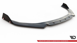 Street+ Spoilerlippe Front Ansatz V.6 + Flaps passend für Hyundai I30 N Mk3 Hatchback/Fastback
