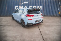 Heck Ansatz Flaps Diffusor V.6 + Flaps für Hyundai...