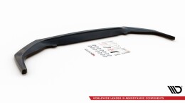 Cup Spoilerlippe Front Ansatz V.1 passend für Toyota GR Yaris Mk4 schwarz Hochglanz