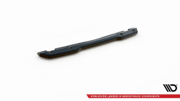 Mittlerer Cup Diffusor Heck Ansatz passend für Toyota GR Yaris Mk4 schwarz Hochglanz