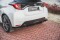 Mittlerer Cup Diffusor Heck Ansatz für Toyota GR Yaris Mk4 schwarz Hochglanz