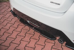 Mittlerer Cup Diffusor Heck Ansatz DTM Look passend für Toyota GR Yaris Mk4 Carbon Look