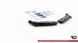 Street+ Heck Ansatz Flaps V.1 passend für Toyota GR Yaris Mk4 schwarz Hochglanz