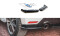 Heck Ansatz Flaps Diffusor V.1 für Toyota GR Yaris Mk4 schwarz Hochglanz
