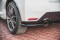 Heck Ansatz Flaps Diffusor V.1 passend für Toyota GR Yaris Mk4 schwarz Hochglanz