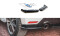 Heck Ansatz Flaps Diffusor V.1 passend für Toyota GR Yaris Mk4 schwarz Hochglanz