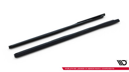 Seitenschweller Ansatz Cup Leisten passend für Toyota GR Yaris Mk4 Facelift schwarz Hochglanz