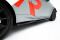 Seitenschweller Ansatz Cup Leisten passend für Toyota GR Yaris Mk4 Facelift schwarz Hochglanz