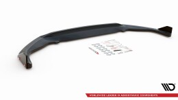 Cup Spoilerlippe Front Ansatz + Flaps V.3 für Toyota GR Yaris Mk4 schwarz matt
