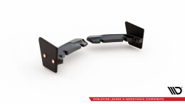 Heck Ansatz Flaps Diffusor V.2 + Flaps passend für Toyota GR Yaris Mk4
