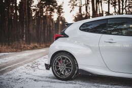 Heck Ansatz Diffusor + Flaps V.2 passend für Toyota GR Yaris Mk4 Carbon Look