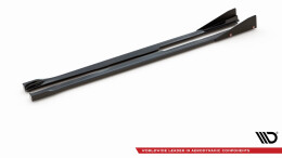Seitenschweller Ansatz Cup Leisten V.2 passend für + Flaps passend für Toyota GR Yaris Mk4