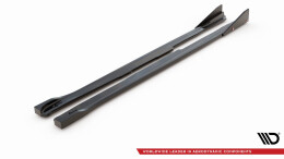 Seitenschweller Ansatz Cup Leisten V.2 passend für + Flaps passend für Toyota GR Yaris Mk4