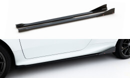 Street+ Seitenschweller Leisten V.2 + Flaps passend für Toyota GR Yaris Mk4