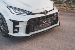 Street Pro Cup Spoilerlippe Front Ansatz passend für Toyota GR Yaris Mk4 SCHWARZ