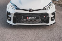 Street Pro Cup Spoilerlippe Front Ansatz für Toyota GR Yaris Mk4 ROT
