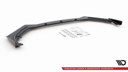 Street Pro Cup Spoilerlippe Front Ansatz passend für Toyota GR Yaris Mk4 SCHWARZ+ HOCHGLANZ FLAPS