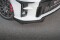 Street Pro Cup Spoilerlippe Front Ansatz passend für Toyota GR Yaris Mk4 SCHWARZ+ HOCHGLANZ FLAPS