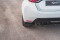 Street Pro Heck Ansatz Flaps Diffusor passend für Toyota GR Yaris Mk4 rot