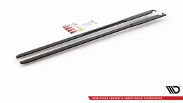 Street Pro Seitenschweller Ansatz Cup Leisten passend für Toyota GR Yaris Mk4 SCHWARZ