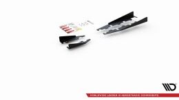 Seitenschweller Flaps für Toyota GR Yaris Mk4 schwarz Hochglanz