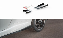 Seitliche Flaps Wings passend für Toyota GR Yaris Mk4 FLAPS HOCHGLANZ