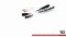 Seitliche Flaps Wings passend für Toyota GR Yaris Mk4 FLAPS HOCHGLANZ