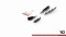 Seitliche Flaps Wings passend für Toyota GR Yaris Mk4 FLAPS HOCHGLANZ
