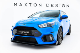 Street Pro Cup Spoilerlippe Front Ansatz V.2 passend für Ford Focus RS Mk3 rot