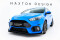Street Pro Spoilerlippe Front Ansatz V.2 passend für Ford Focus RS Mk3 rot