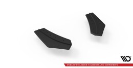 Street Pro Heck Ansatz Flaps Diffusor für Ford Focus RS Mk3 SCHWARZ