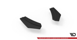 Street Pro Heck Ansatz Flaps Diffusor passend für Ford Focus RS Mk3 rot