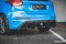 Street Pro Heck Ansatz Flaps Diffusor passend für Ford Focus RS Mk3 rot