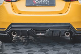 Heck Ansatz Diffusor passend für Toyota GR Yaris Mk4 schwarz Hochglanz