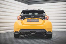 Heck Ansatz Diffusor passend für Toyota GR Yaris Mk4 schwarz Hochglanz