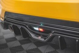 Heck Ansatz Diffusor passend für Toyota GR Yaris Mk4 schwarz Hochglanz