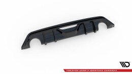 Heck Ansatz Diffusor passend für Toyota GR Yaris Mk4 schwarz Hochglanz