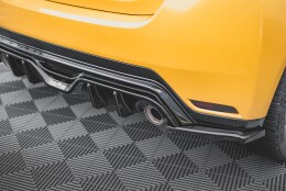 Heck Ansatz Flaps Diffusor V.3 passend für Toyota GR Yaris Mk4 schwarz Hochglanz