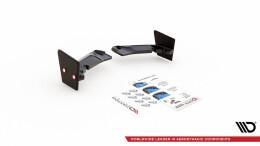 Heck Ansatz Flaps Diffusor + Flaps für V.4 Toyota GR Yaris Mk4